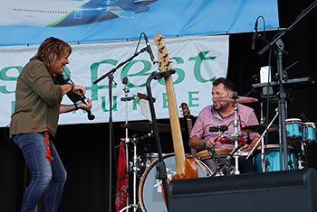 Eileen Ivers at Milwaukee Irish Fest - August 19, 2023