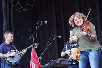 Eileen Ivers at Milwaukee Irish Fest - August 19, 2023