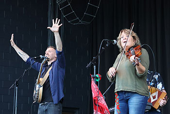 Eileen Ivers at Milwaukee Irish Fest - August 19, 2023