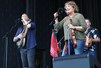 Eileen Ivers at Milwaukee Irish Fest - August 19, 2023