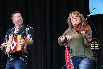 Eileen Ivers at Milwaukee Irish Fest - August 19, 2023