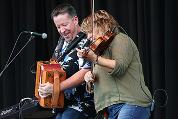 Eileen Ivers at Milwaukee Irish Fest - August 19, 2023