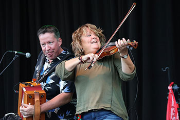 Eileen Ivers at Milwaukee Irish Fest - August 19, 2023