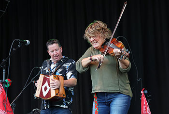 Eileen Ivers at Milwaukee Irish Fest - August 19, 2023