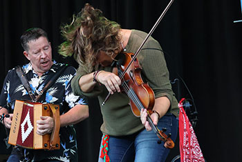 Eileen Ivers at Milwaukee Irish Fest - August 19, 2023