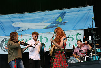 Eileen Ivers at Milwaukee Irish Fest - August 19, 2023