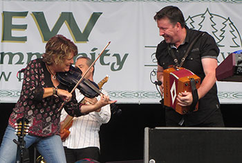 Eileen Ivers at Milwaukee Irish Fest - August 20, 2017