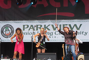 Eileen Ivers at Milwaukee Irish Fest - August 20, 2017