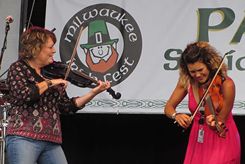 Eileen Ivers at Milwaukee Irish Fest - August 20, 2017