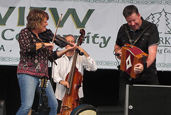 Eileen Ivers at Milwaukee Irish Fest - August 20, 2017