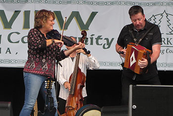 Eileen Ivers at Milwaukee Irish Fest - August 20, 2017