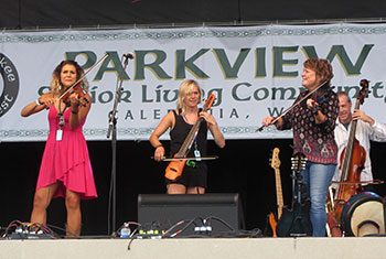 Eileen Ivers at Milwaukee Irish Fest - August 20, 2017