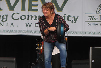 Eileen Ivers at Milwaukee Irish Fest - August 20, 2017