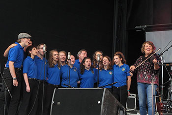 Eileen Ivers at Milwaukee Irish Fest - August 20, 2017