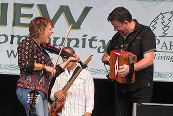 Eileen Ivers at Milwaukee Irish Fest - August 20, 2017