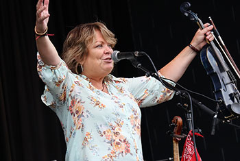 Eileen Ivers at Milwaukee Irish Fest - August 20, 2023