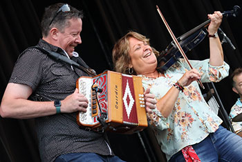 Eileen Ivers at Milwaukee Irish Fest - August 20, 2023