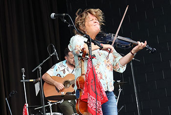 Eileen Ivers at Milwaukee Irish Fest - August 20, 2023