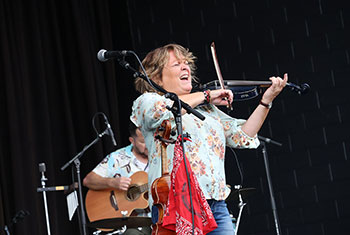 Eileen Ivers at Milwaukee Irish Fest - August 20, 2023