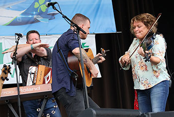 Eileen Ivers at Milwaukee Irish Fest - August 20, 2023