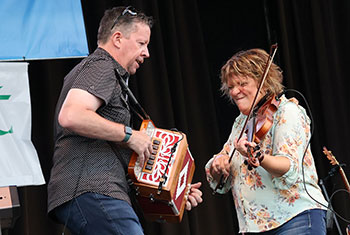 Eileen Ivers at Milwaukee Irish Fest - August 20, 2023