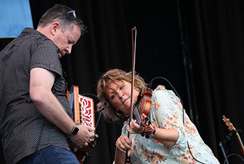 Eileen Ivers at Milwaukee Irish Fest - August 20, 2023