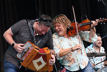 Eileen Ivers at Milwaukee Irish Fest - August 20, 2023