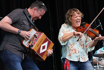 Eileen Ivers at Milwaukee Irish Fest - August 20, 2023