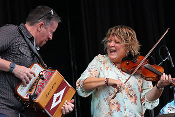 Eileen Ivers at Milwaukee Irish Fest - August 20, 2023