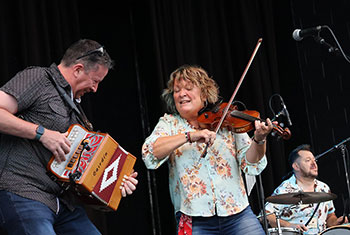 Eileen Ivers at Milwaukee Irish Fest - August 20, 2023