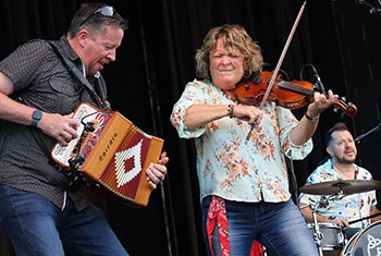 Eileen Ivers at Milwaukee Irish Fest - August 20, 2023