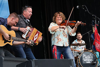 Eileen Ivers at Milwaukee Irish Fest - August 20, 2023