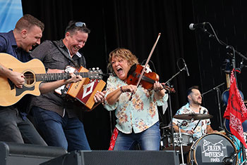 Eileen Ivers at Milwaukee Irish Fest - August 20, 2023