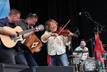 Eileen Ivers at Milwaukee Irish Fest - August 20, 2023