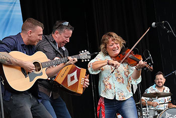 Eileen Ivers at Milwaukee Irish Fest - August 20, 2023