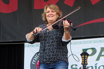 Eileen Ivers at Milwaukee Irish Fest - August 21, 2022