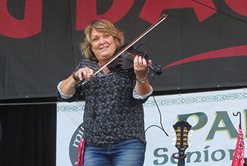 Eileen Ivers at Milwaukee Irish Fest - August 21, 2022