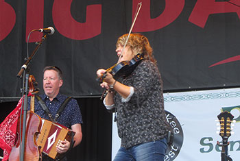 Eileen Ivers at Milwaukee Irish Fest - August 21, 2022