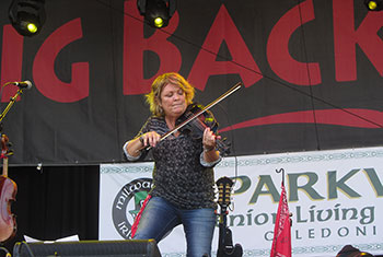 Eileen Ivers at Milwaukee Irish Fest - August 21, 2022