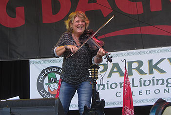 Eileen Ivers at Milwaukee Irish Fest - August 21, 2022