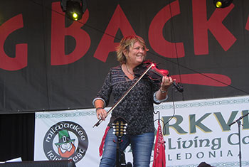 Eileen Ivers at Milwaukee Irish Fest - August 21, 2022