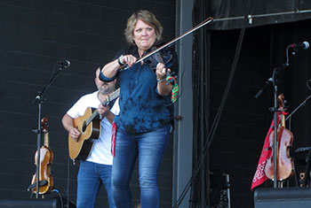 Eileen Ivers at Milwaukee Irish Fest - August 22, 2021