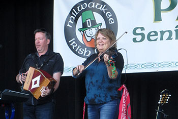 Eileen Ivers at Milwaukee Irish Fest 2021