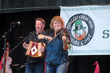 Eileen Ivers at Milwaukee Irish Fest - August 22, 2021