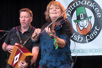 Eileen Ivers at Milwaukee Irish Fest - August 22, 2021