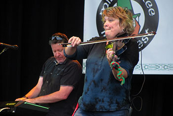 Eileen Ivers at Milwaukee Irish Fest - August 22, 2021