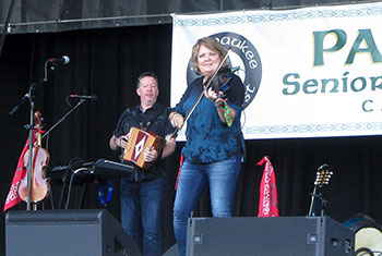 Eileen Ivers at Milwaukee Irish Fest - August 22, 2021