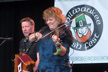 Eileen Ivers at Milwaukee Irish Fest - August 22, 2021