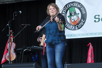 Eileen Ivers at Milwaukee Irish Fest - August 22, 2021