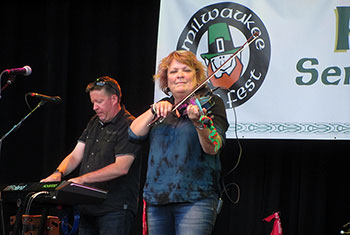 Eileen Ivers at Milwaukee Irish Fest - August 22, 2021